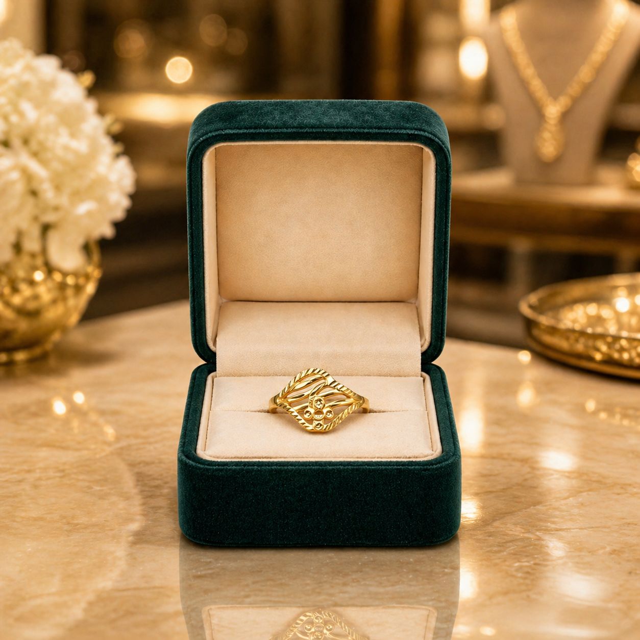 Aviraam Gold Ring 24 view 3