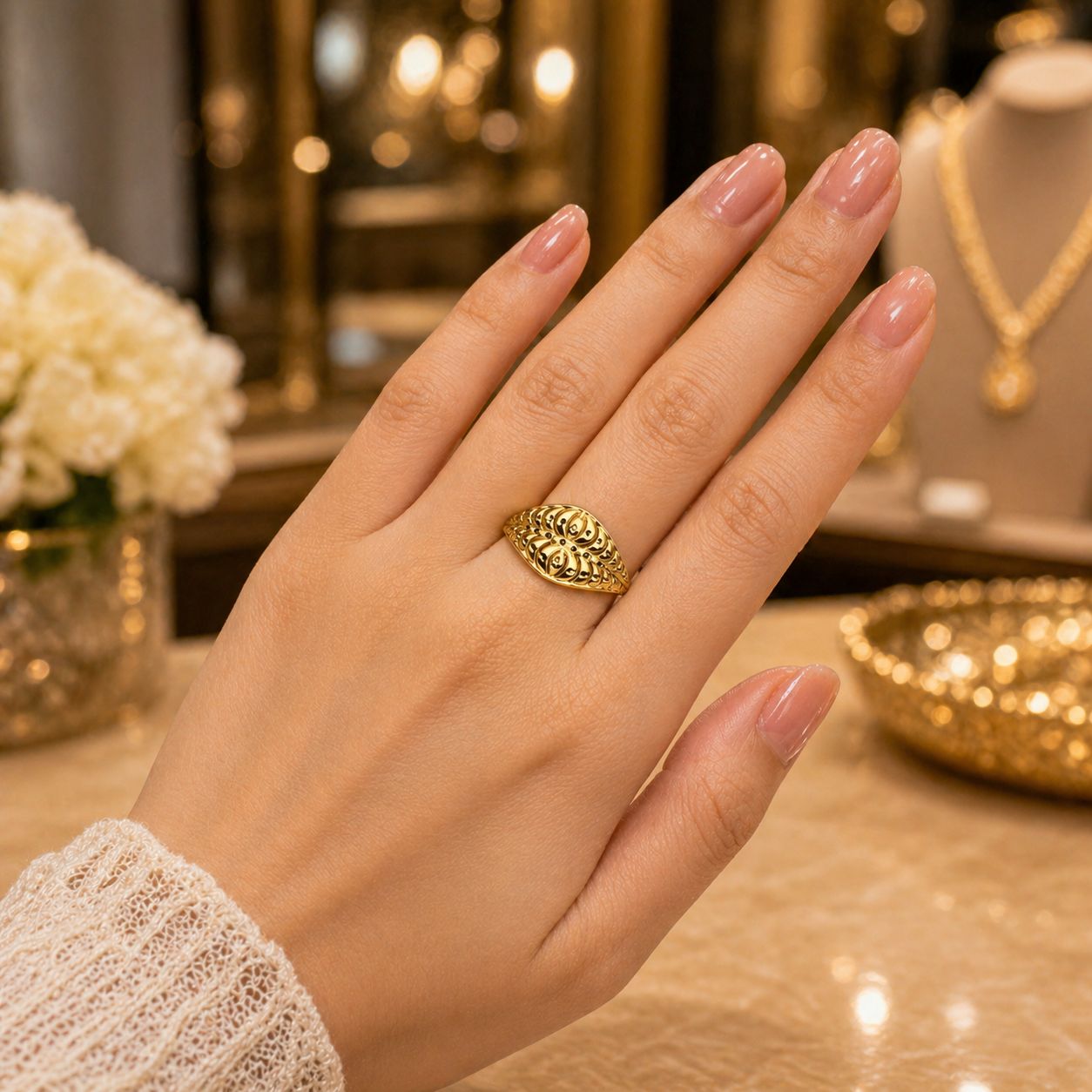Aviraam Gold Ring 25 view 2
