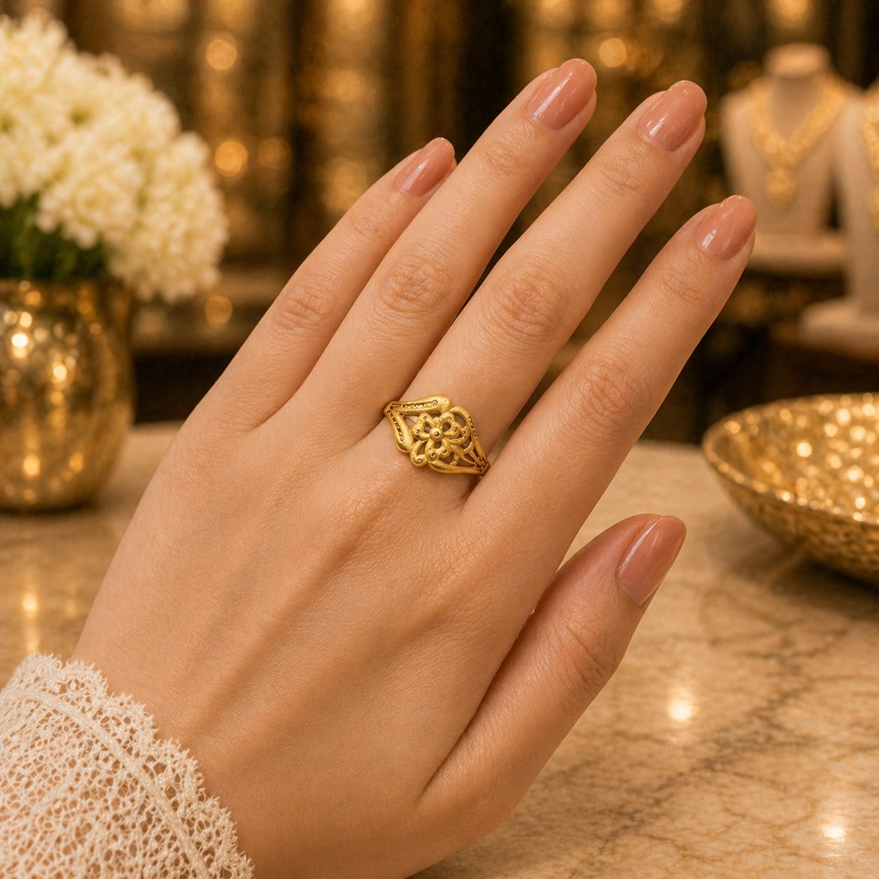Aviraam Gold Ring 27 view 2