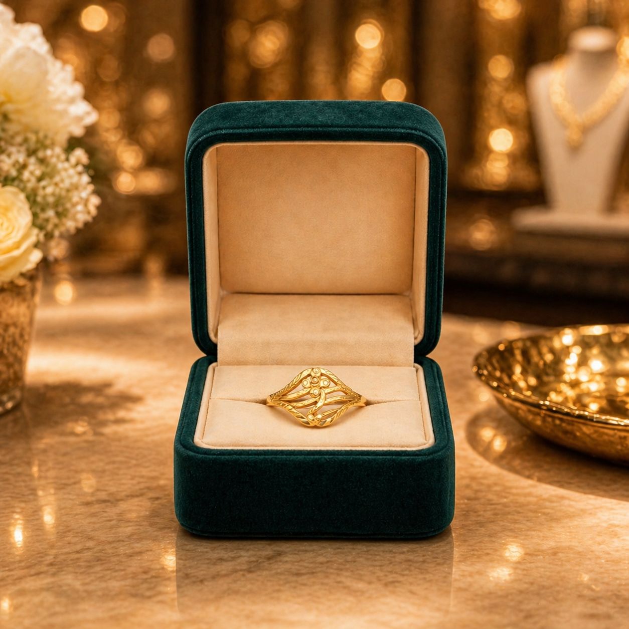 Aviraam Gold Ring 28 view 3