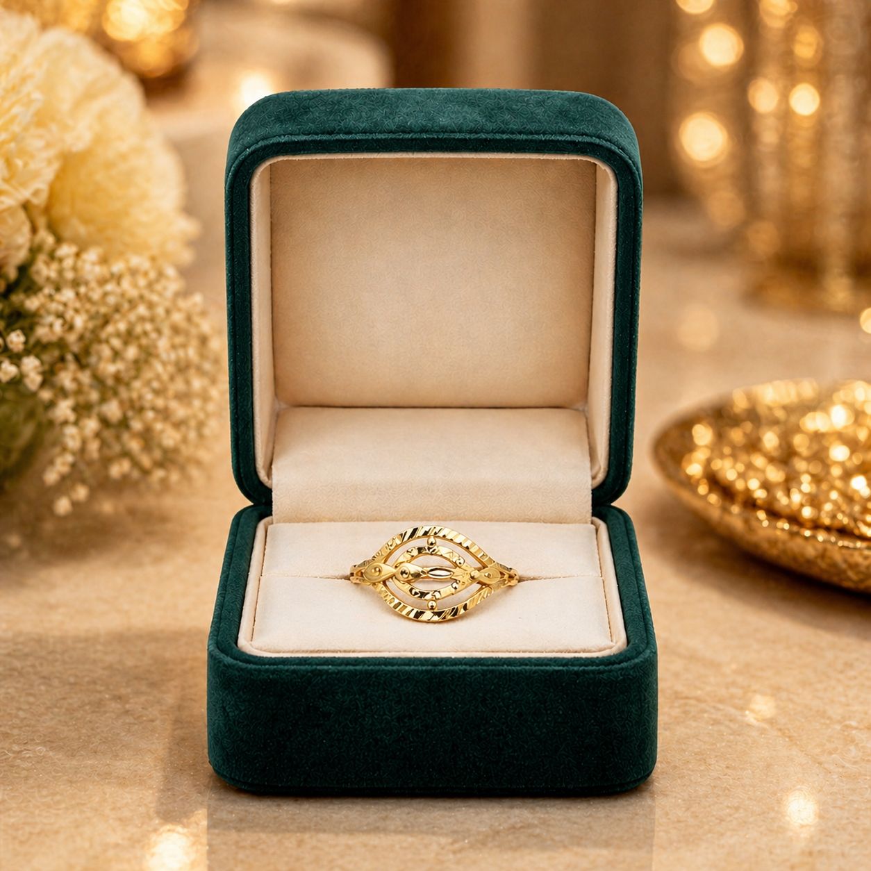 Aviraam Gold Ring 29 view 3