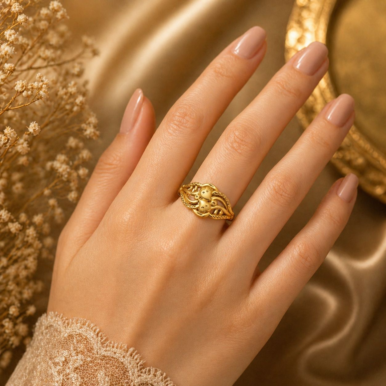Aviraam Gold Ring 31 view 2