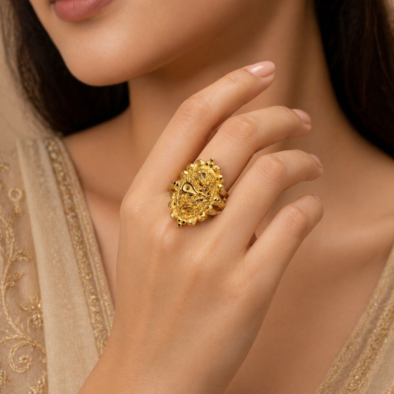 Aviraam Gold Ring 35 view 2