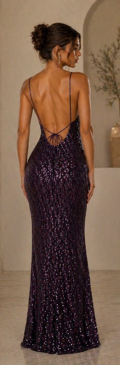 Sequin Evening Dress view 2