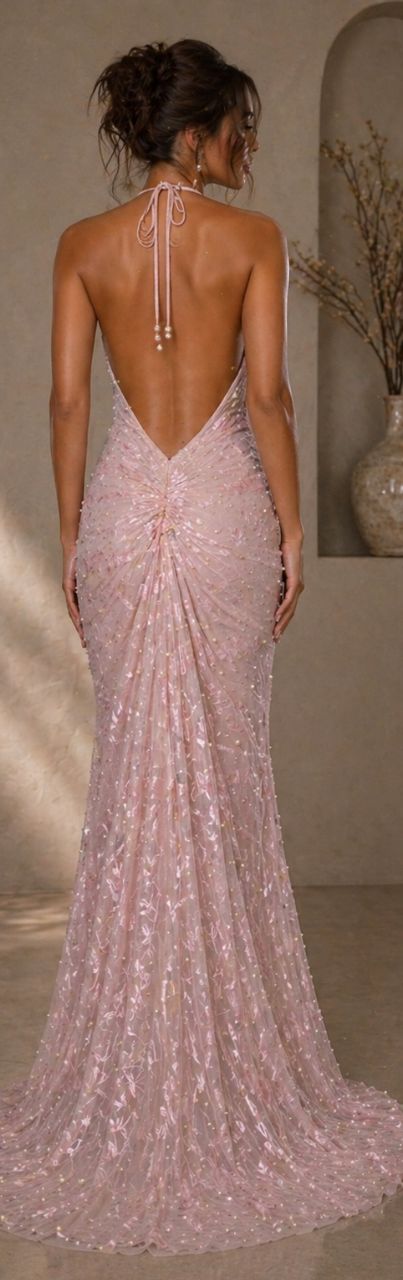 Pink Floral Slit Dress view 2