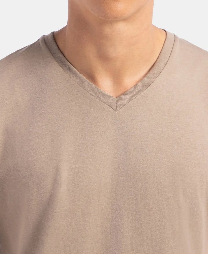 Jockey Mens V-Neck T-Shirt #2726 view 6
