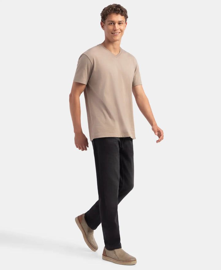 Jockey Mens V-Neck T-Shirt #2726 view 5