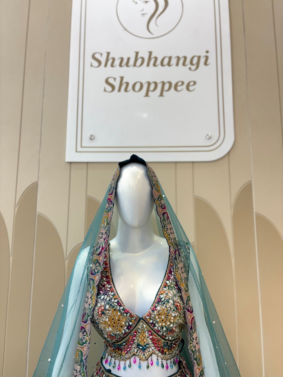 Embroidered Lehenga Choli view 3