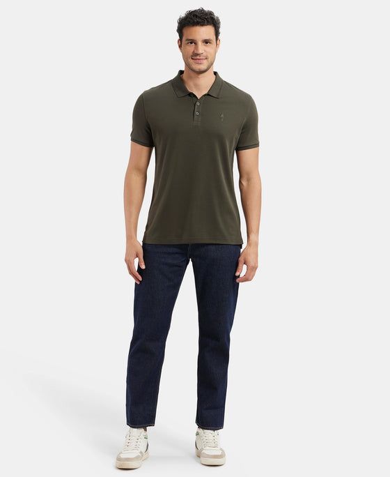 Jockey Mens Casual Polo Shirt #3912 view 3