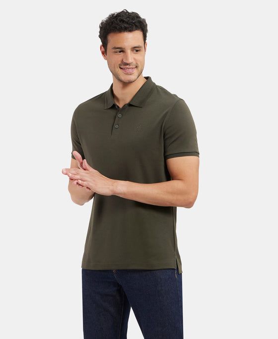 Jockey Mens Casual Polo Shirt #3912 view 4
