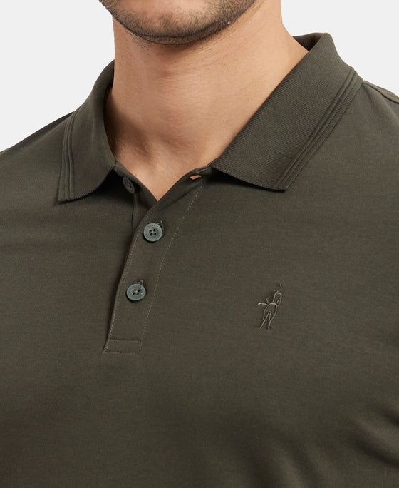Jockey Mens Casual Polo Shirt #3912 view 6