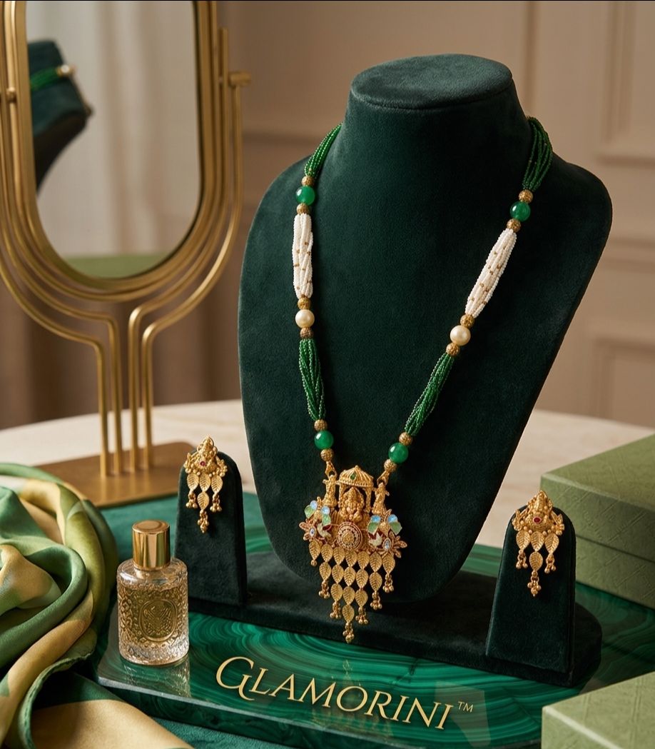 Glamorini Ethnic Necklace Set view 2