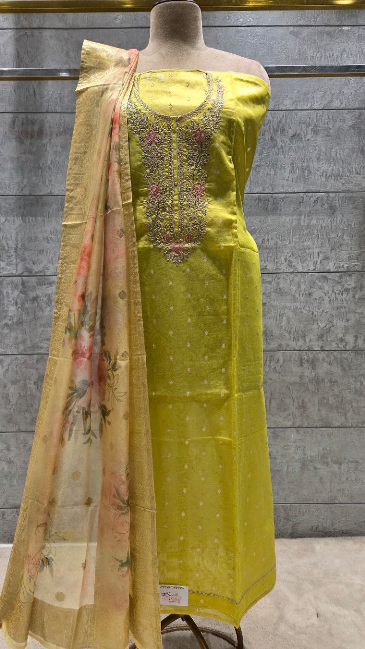 Unstitched ...Suit Fabric... view 2