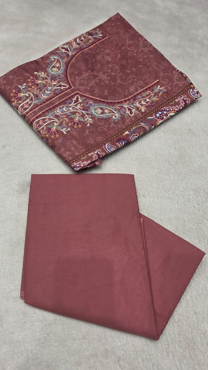 Unstitched .Suit ..Fabric... view 4