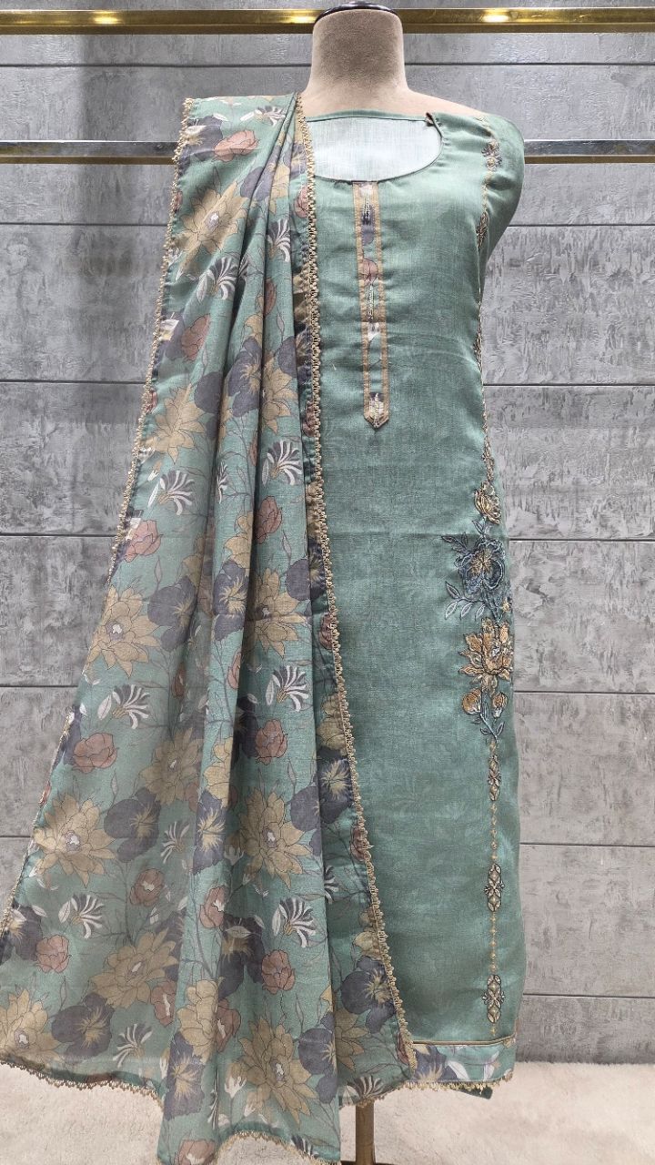 Unstitched Suit Fabric.  . view 2