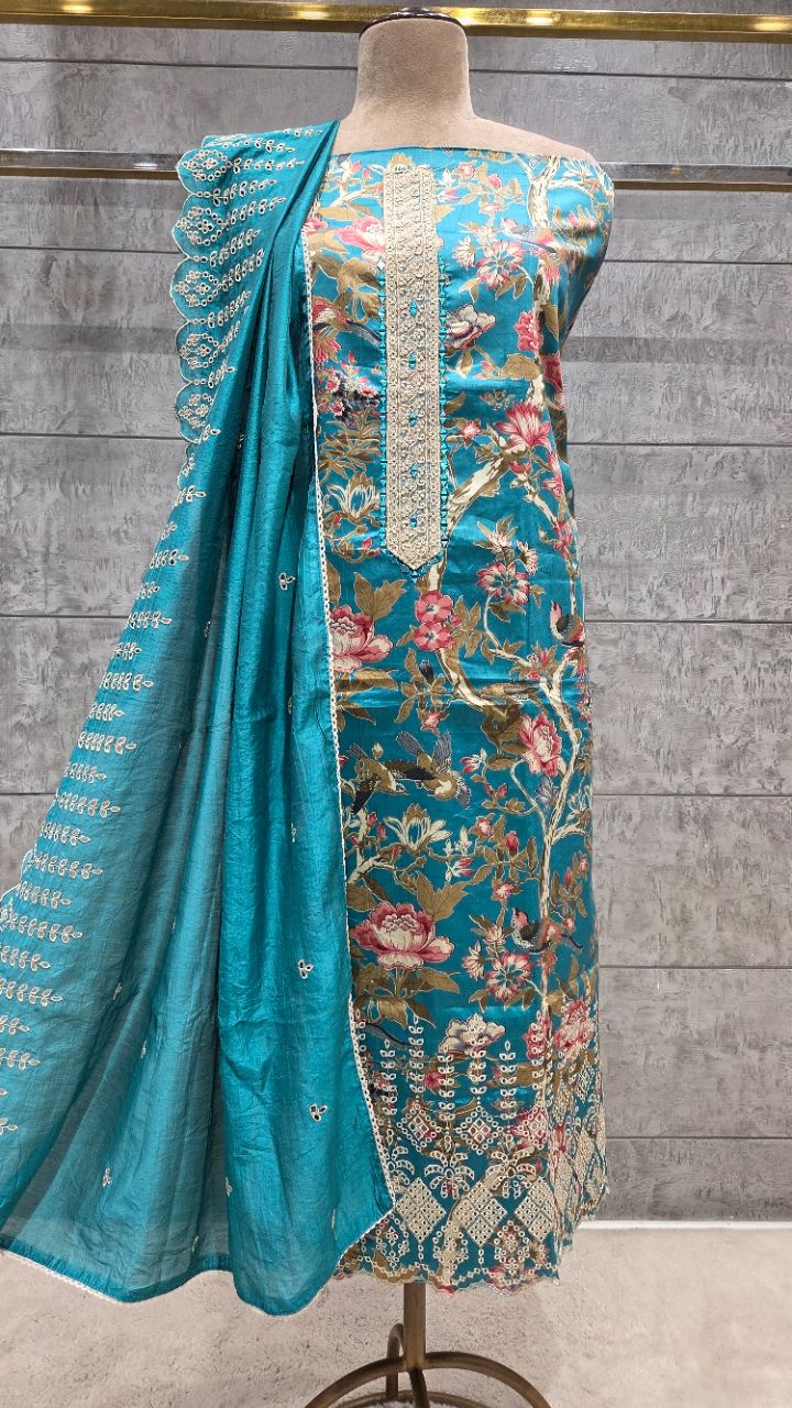Unstitched Suit ..Fabric.... view 2