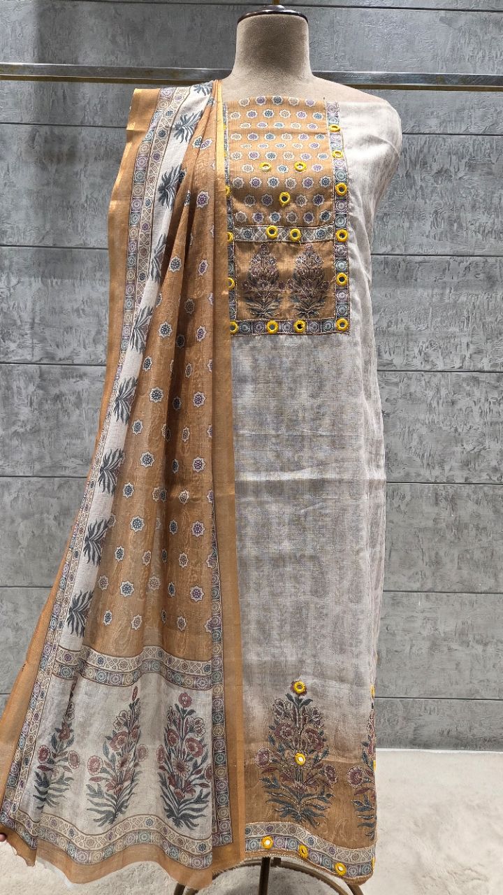 Unstitched Suit.. Fabric... view 2