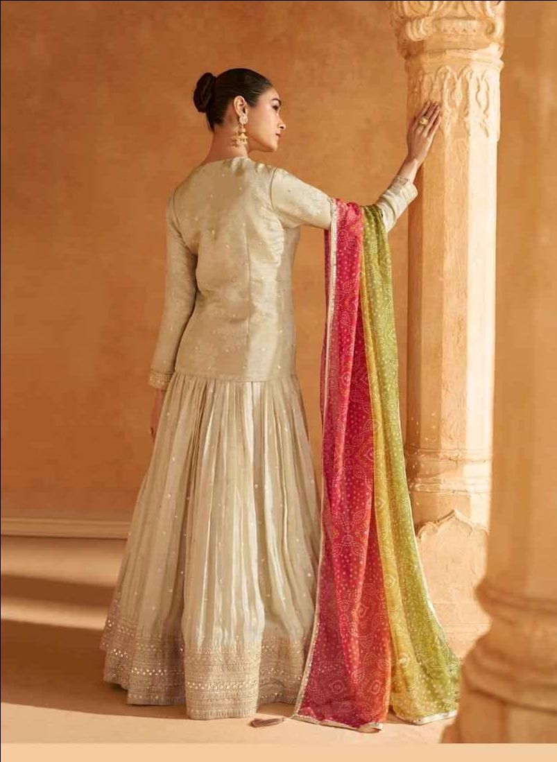 Designer  Simar Viscose Lehenga Readymade Dress / 5586 / SD00127 view 5