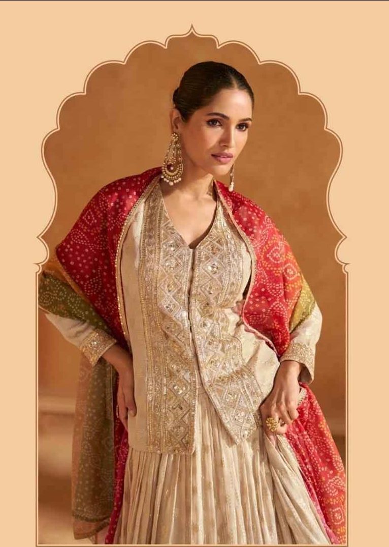 Designer  Simar Viscose Lehenga Readymade Dress / 5586 / SD00127 view 6