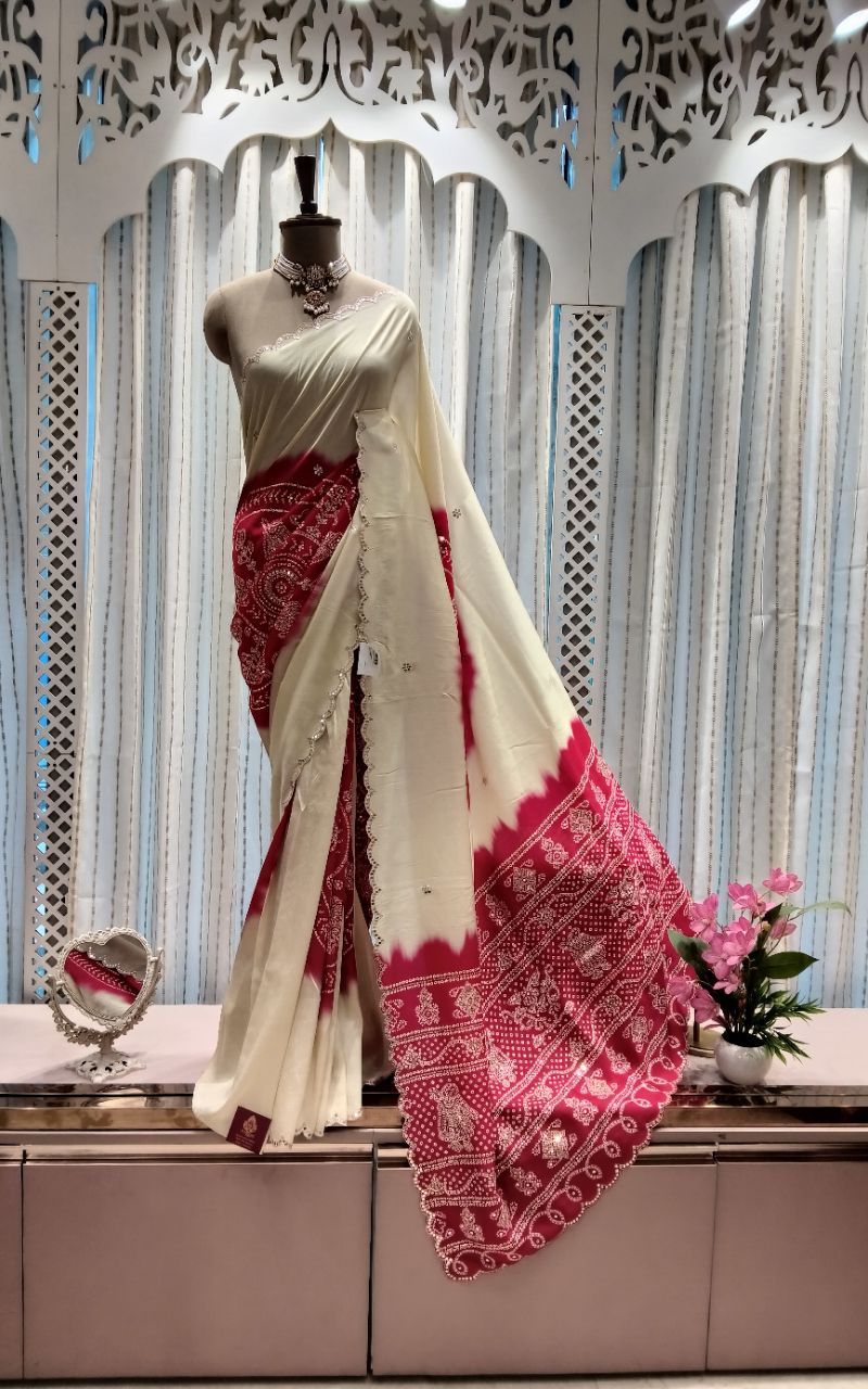 Designer Silk Saree1 view 6