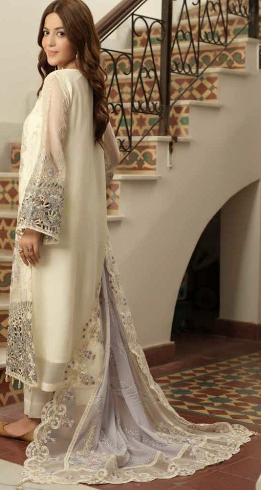 Noor's Demir Unstitched | D-003 / DF0028 view 4