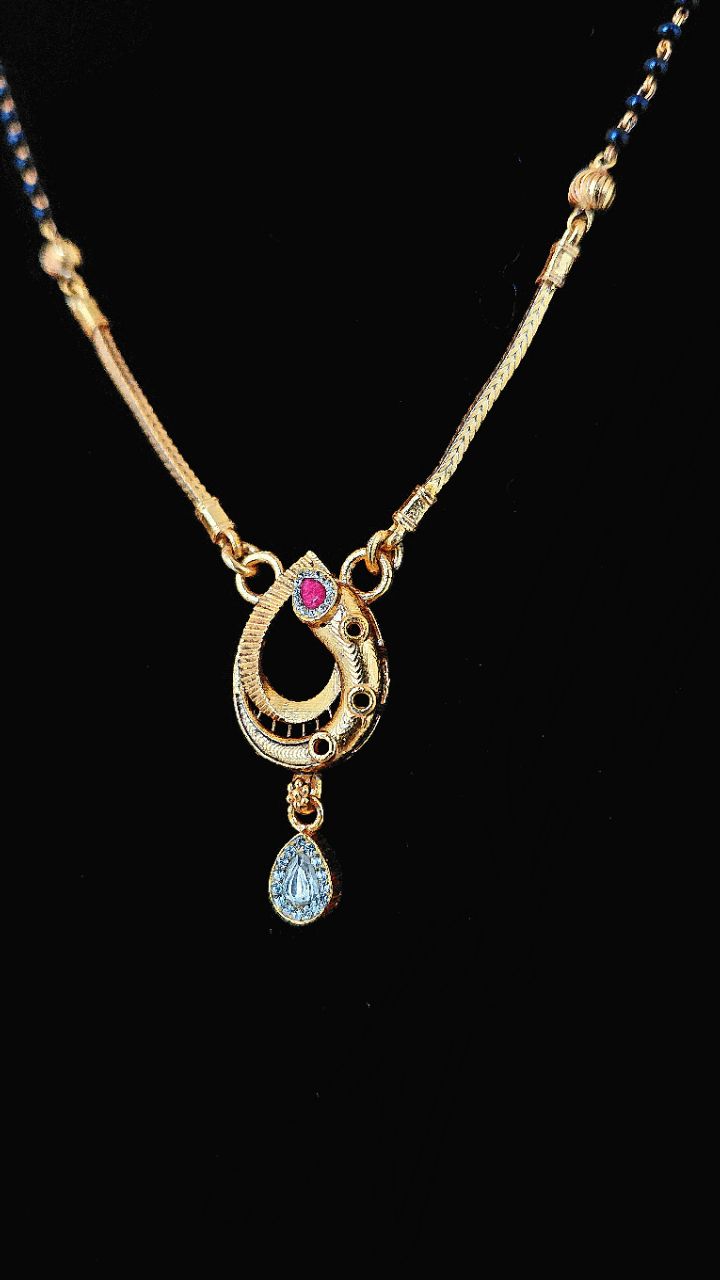 Mystic Drop Mangalsutra (925 Silver) view 3