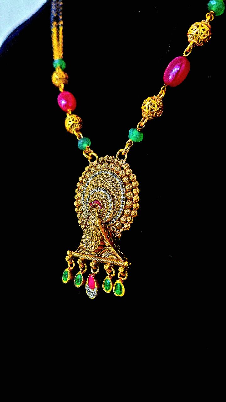 Rajwada Royal Mangalsutra (925 Silver) view 2