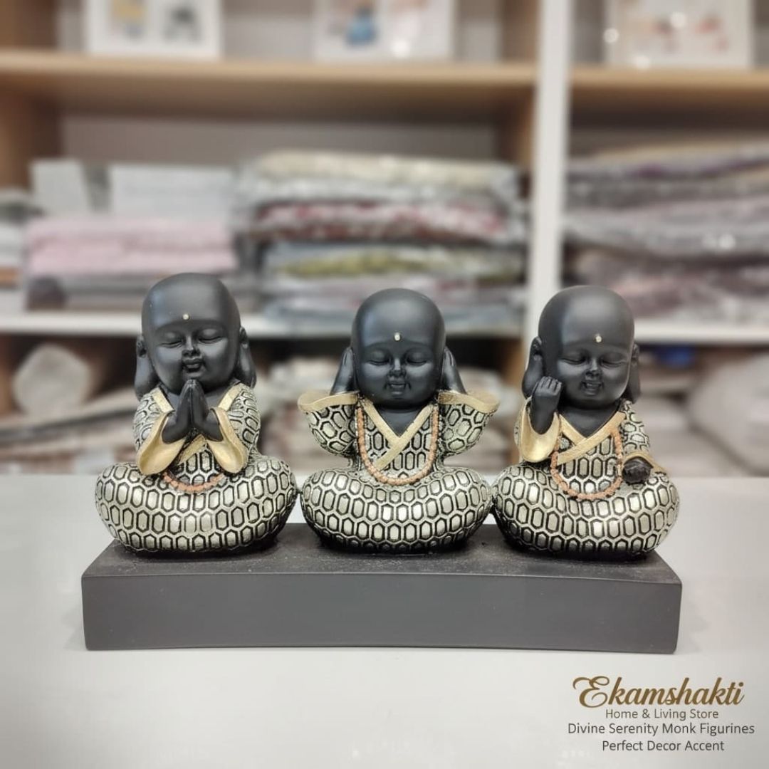 Divine Serenity Monk Figurines