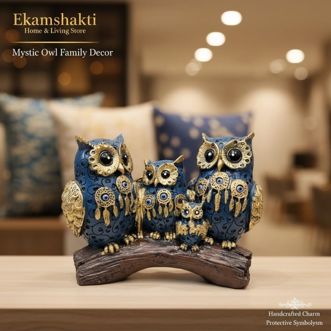 Mystic Owl Family Decor