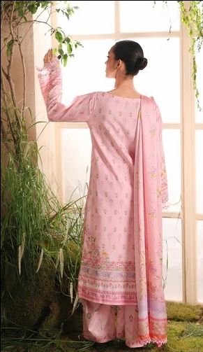 Silah Silk Edit Unstitch  Ladies Suit - 01 / DF0032 view 4