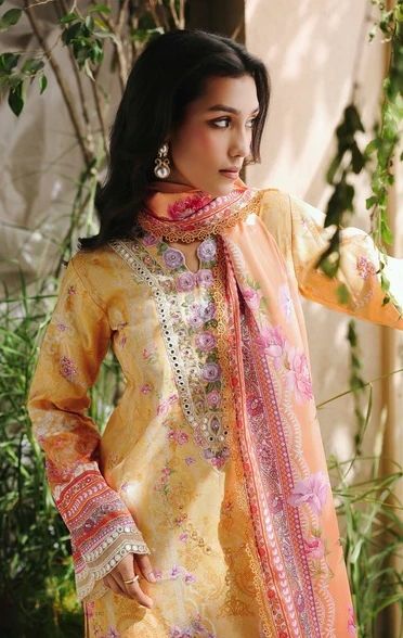 Silah Silk Edit Unstitch Ledies Silk - 03 / DF0032 view 2