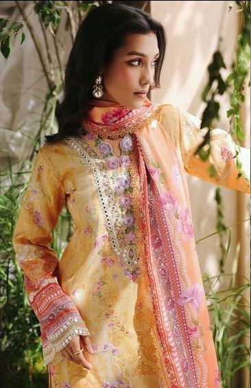 Silah Silk Edit Unstitch Ledies Silk - 03 / DF0032 view 5