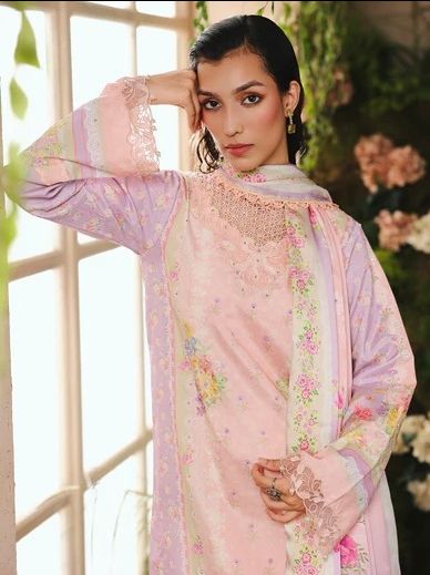 Silah Silk Edit Unstitch Ledies Suit 07 / DF0032 view 3