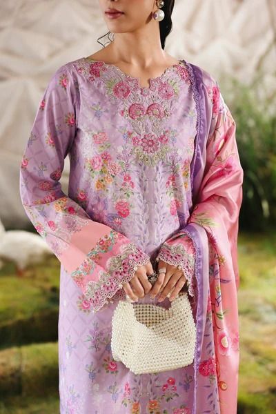 Silah Silk Edit Unstitch Ledies Suit - 09 / DF0032 view 2