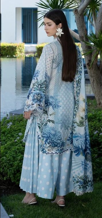 Elaf Santorini Prints 2026 | EPN-1A | OCEAN PETALS / HC002171 view 4