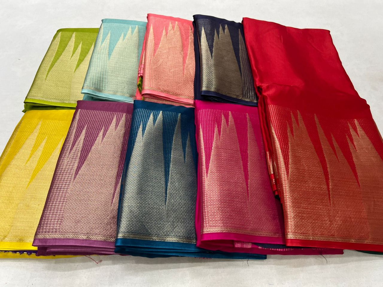 Traditional Pink Saree view 9