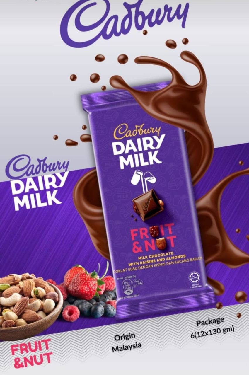 Cadbury Dairy Milk Fruit & Nut