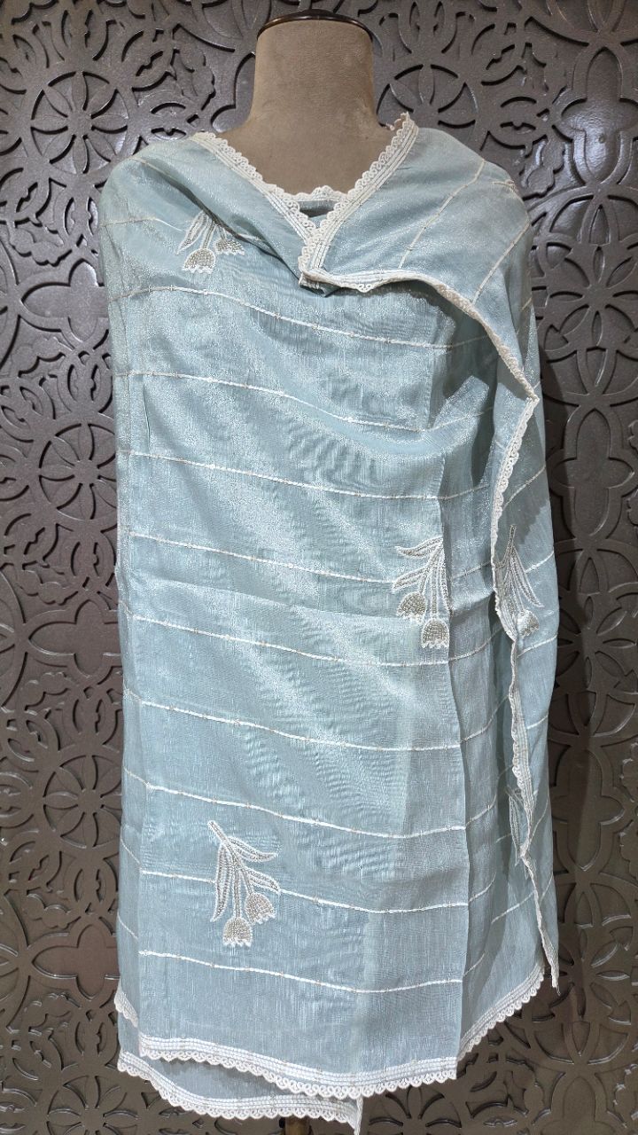 Unstitched. Suit.Fabric.. view 3