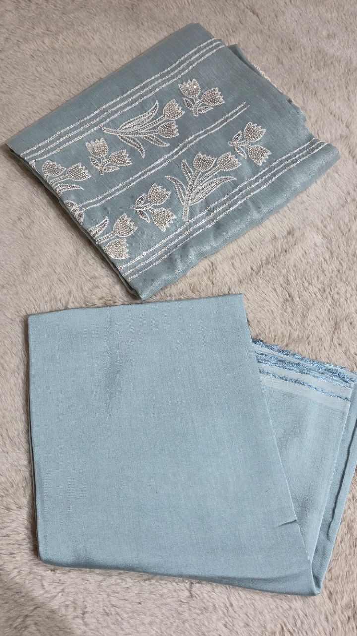 Unstitched. Suit.Fabric.. view 4