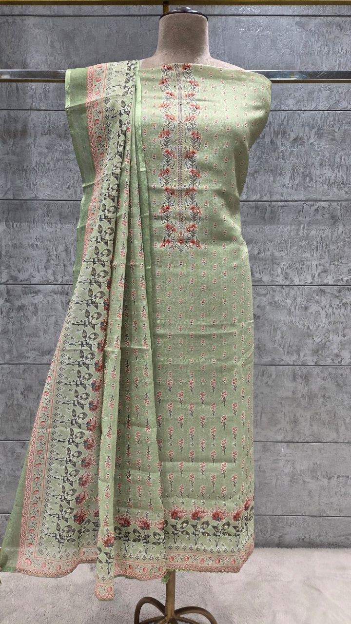 Unstitched. Suit. Fabric.. view 2