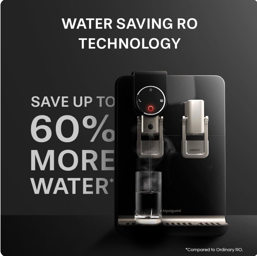 Aquaguard Aspire Blaze Insta WS RO+UV Stainless Steel Hot & Ambient Copper Water Purifier view 6