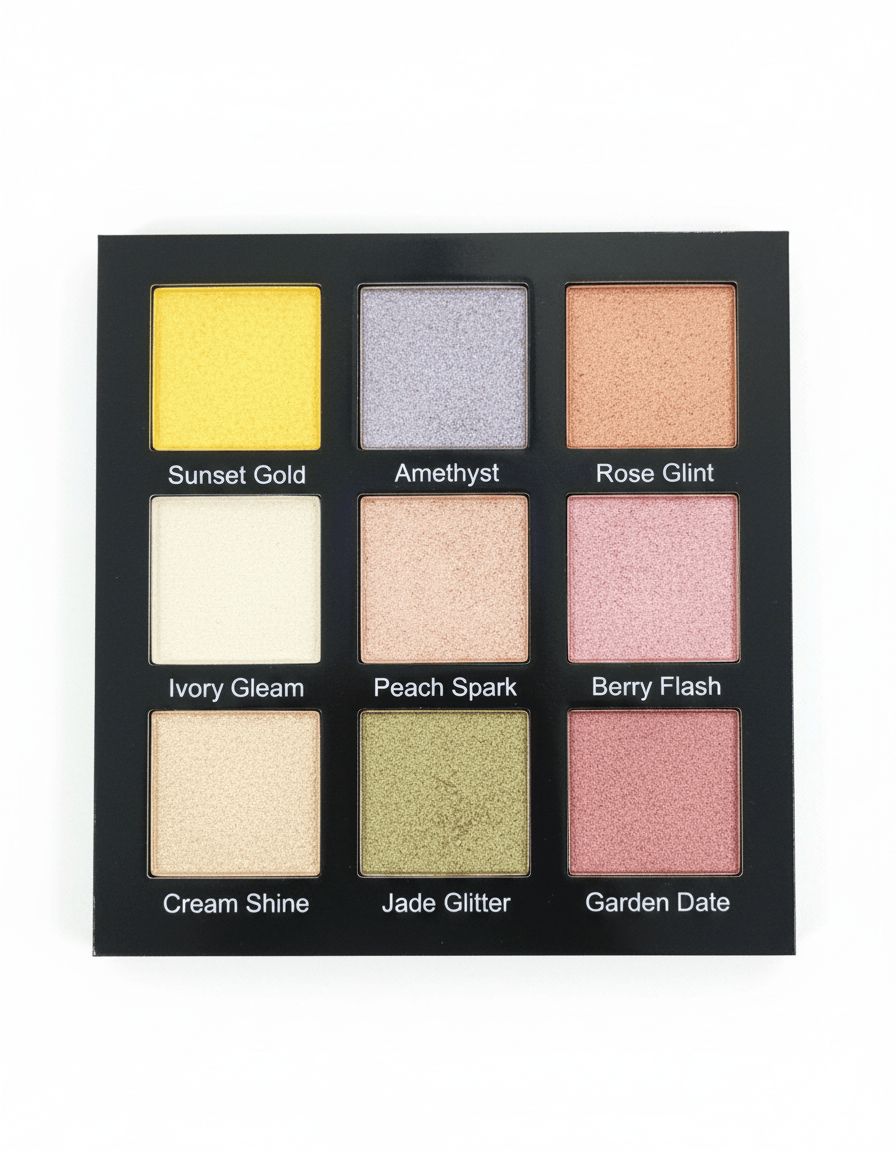 PNF Holographic Eyeshadow Palette view 2