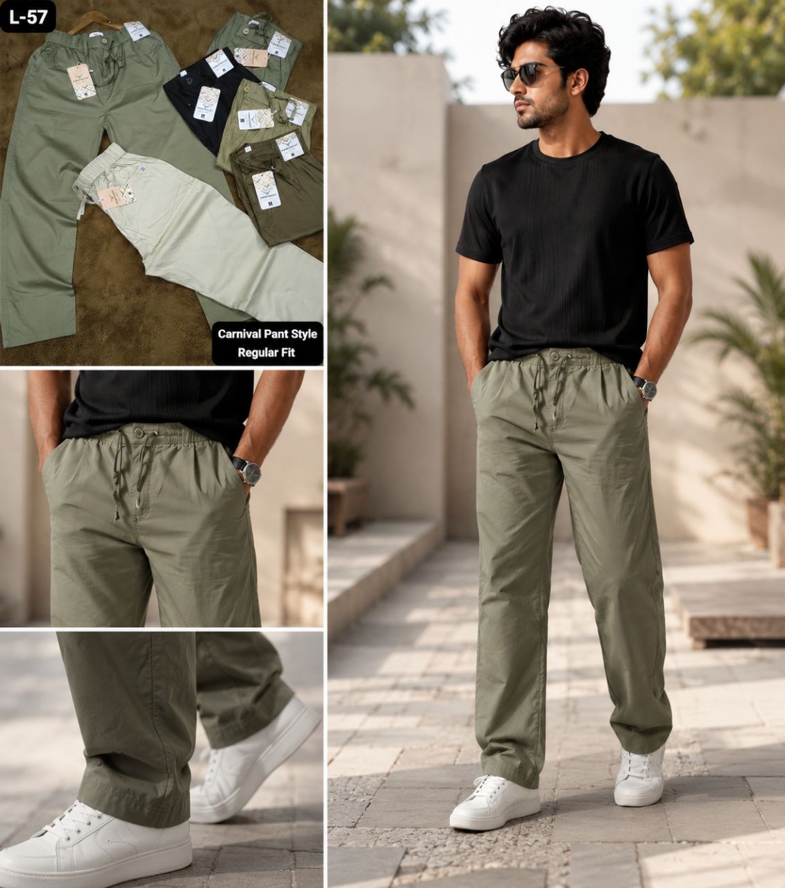 Carnival Pant Style Regular Fit (L57) view 3