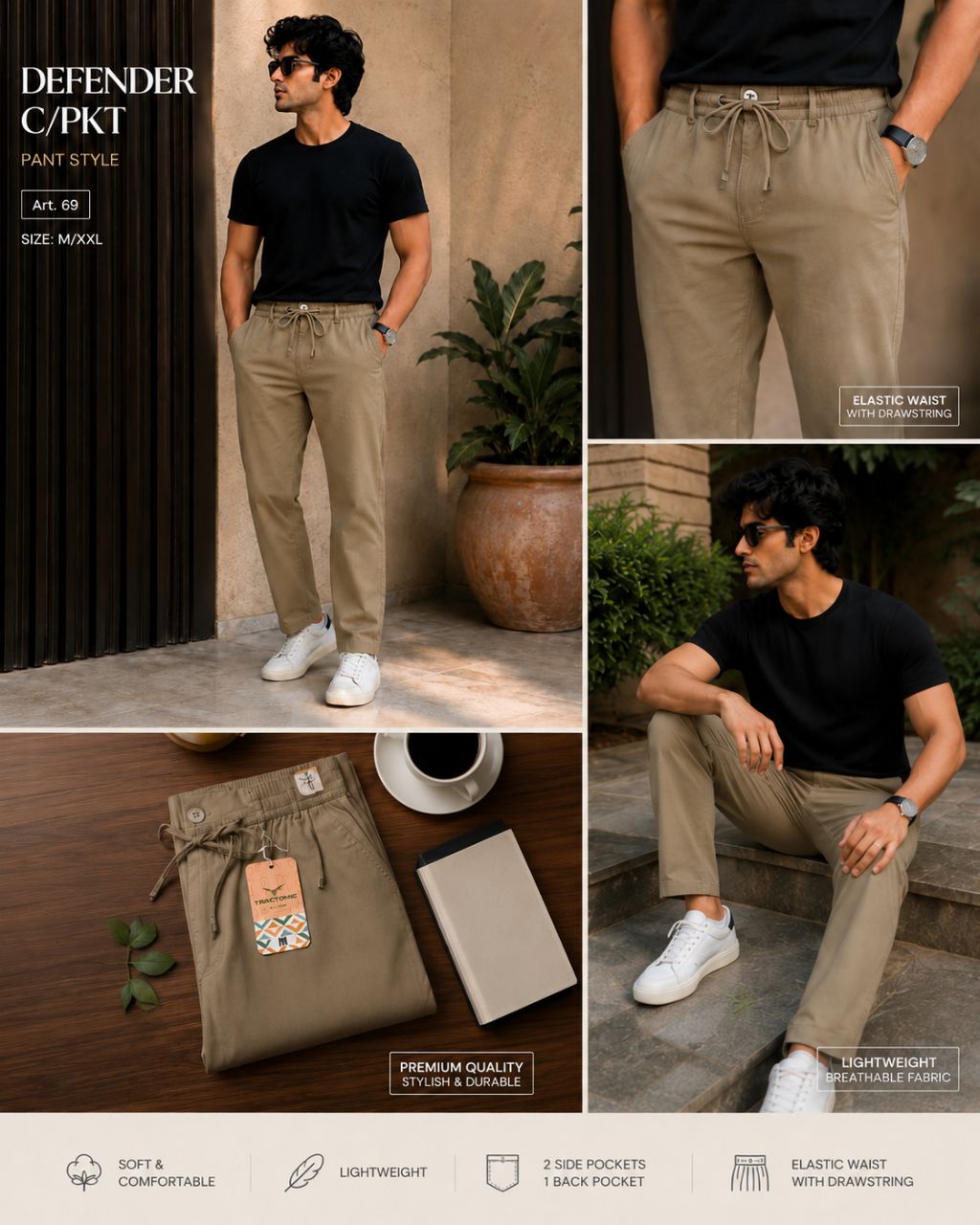 Defender C/Pkt Pant Style (69) view 3