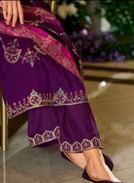 Embroidered Ready-made Collection, Silk Suit - 29202 HC002087 view 3