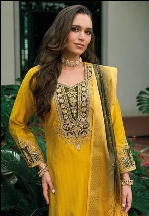 Sajawat Viscose Embroidery Work Readymade Pant Style Suit - 26603 / SD00163 view 3