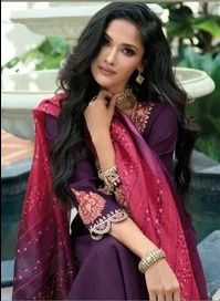Sajawat Viscose Embroidery Work Readymade Pant Style Suits - 26601 / SD00163 view 5