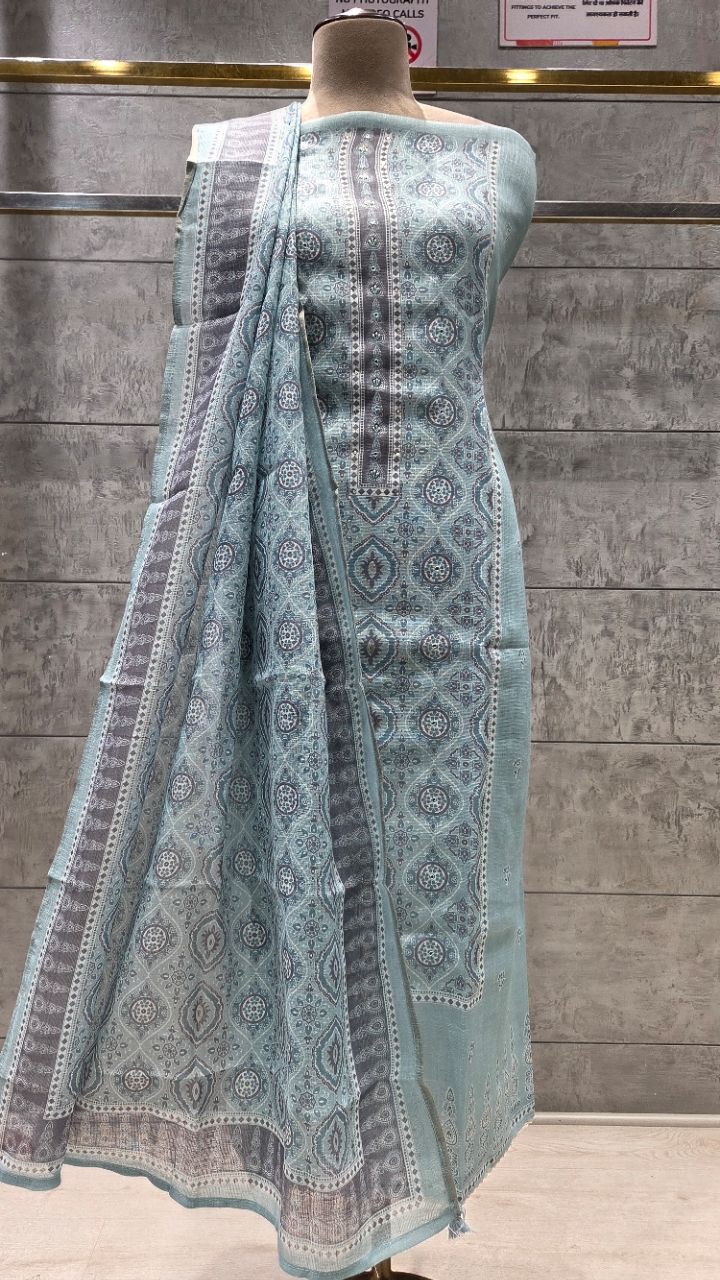 .Unstitched ..Suit Fabric.. view 2