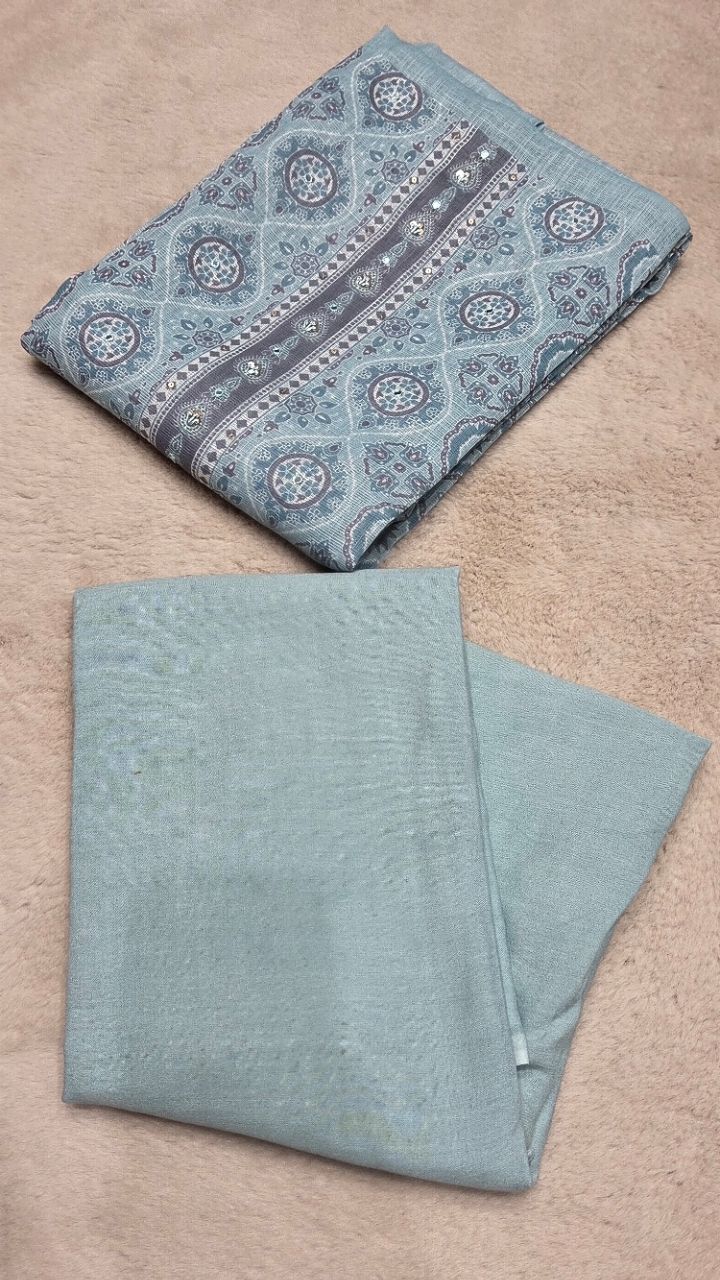 .Unstitched ..Suit Fabric.. view 4