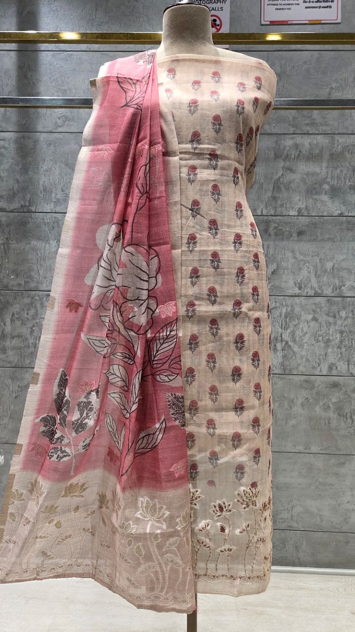.Unstitched Suit Fabric view 2